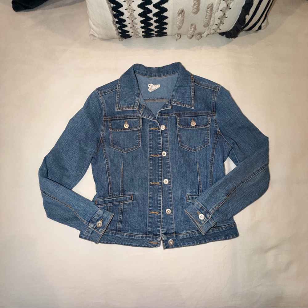 Women’s Blue Jean Jacket Size S - Picture 2 of 9